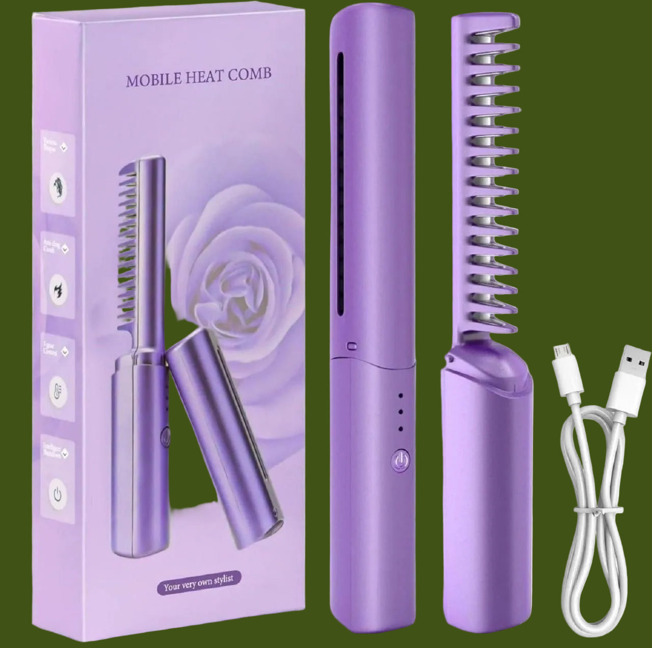 Meneflix Portable Mini Hair Straightener