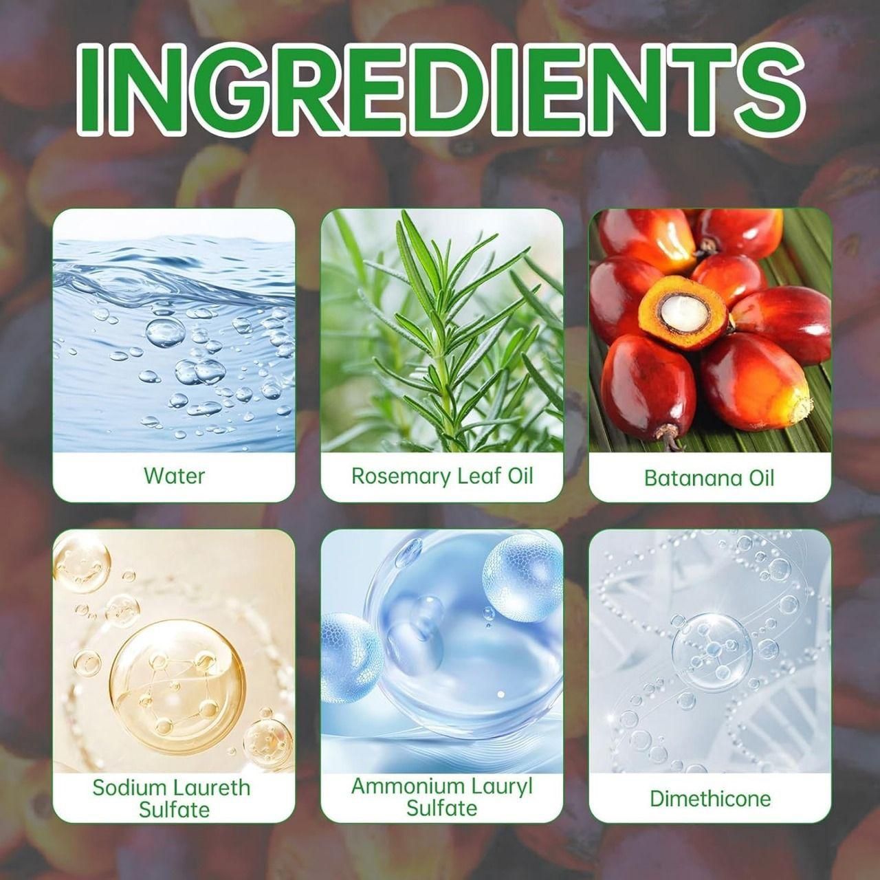 BATANA OIL SHAMPOO with Rosemary Extract (buy 1 get 1 free)