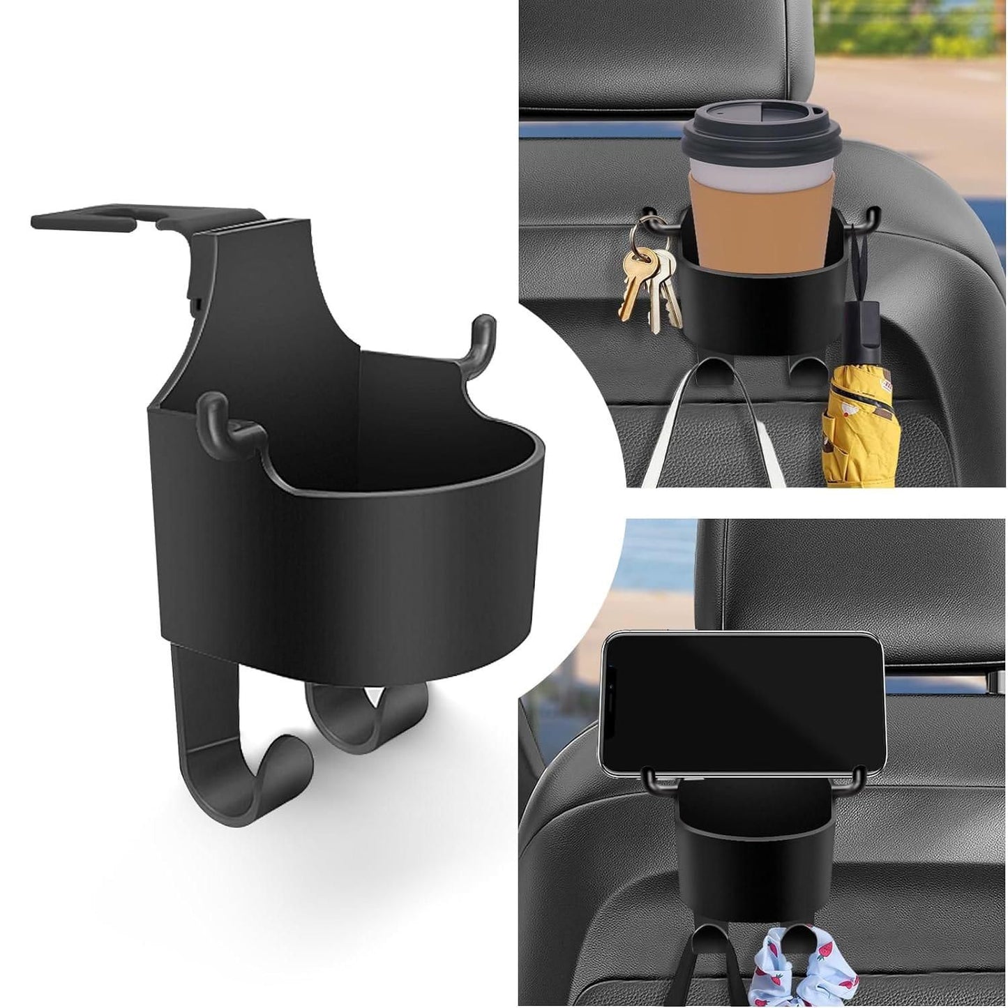 Multifunctional Hanging Storage Cup & Mobile Holder (buy 1 get 1 free)