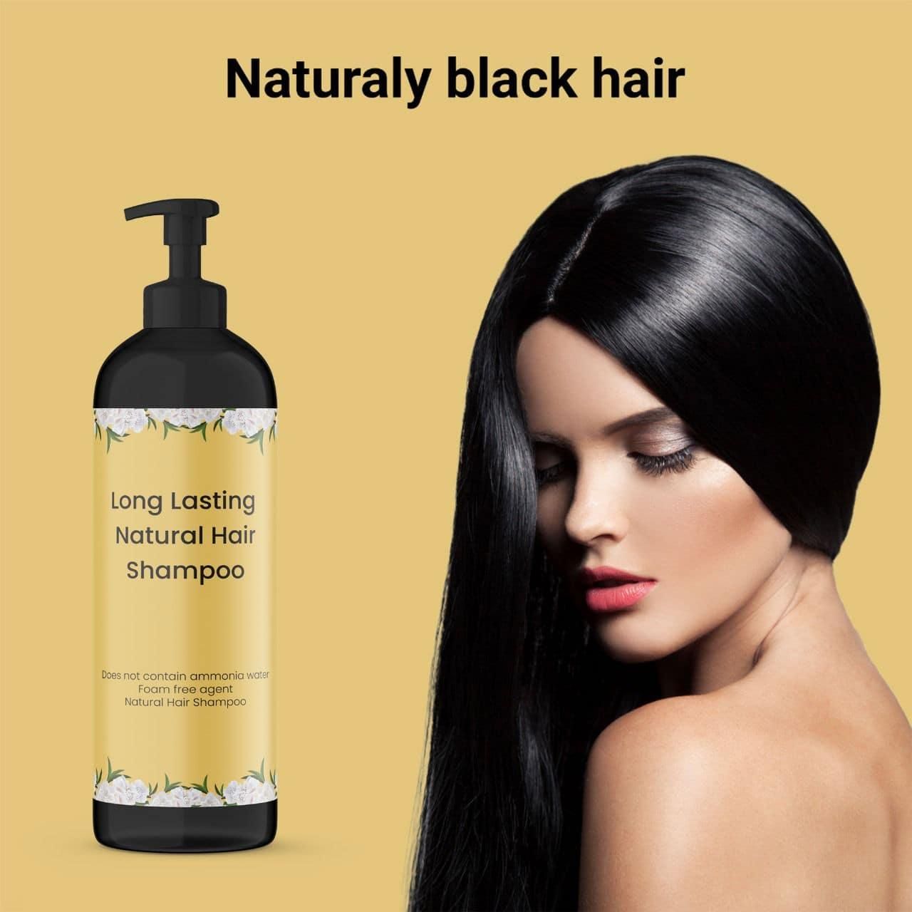 Long Lasting Natural Hair Dye Shampoo (buy 1 get 1 free)