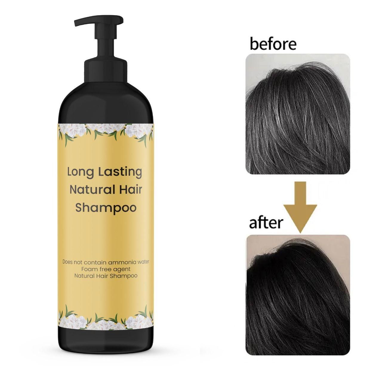 Long Lasting Natural Hair Dye Shampoo (buy 1 get 1 free)